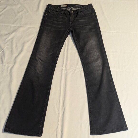 AG Adriano Goldschmied Size 26*R (Short) Dark Gray "The Angel" Boot Cut Jeans - Picture 1 of 13